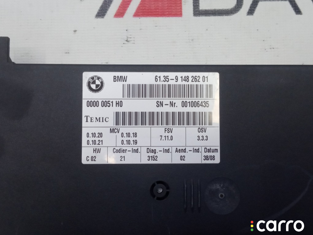 61359148262, 61359196933 Модуль сиденья BMW X5 2008г. - фото №3