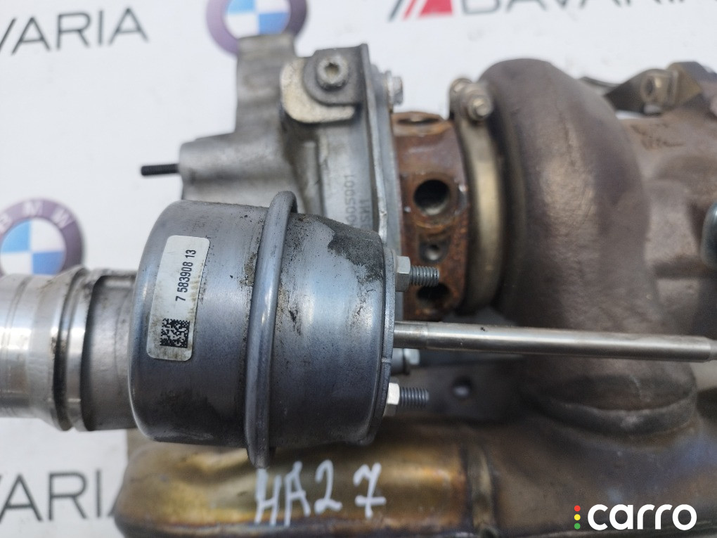 11657583908 Турбина BMW 535i 2012г. - фото №2
