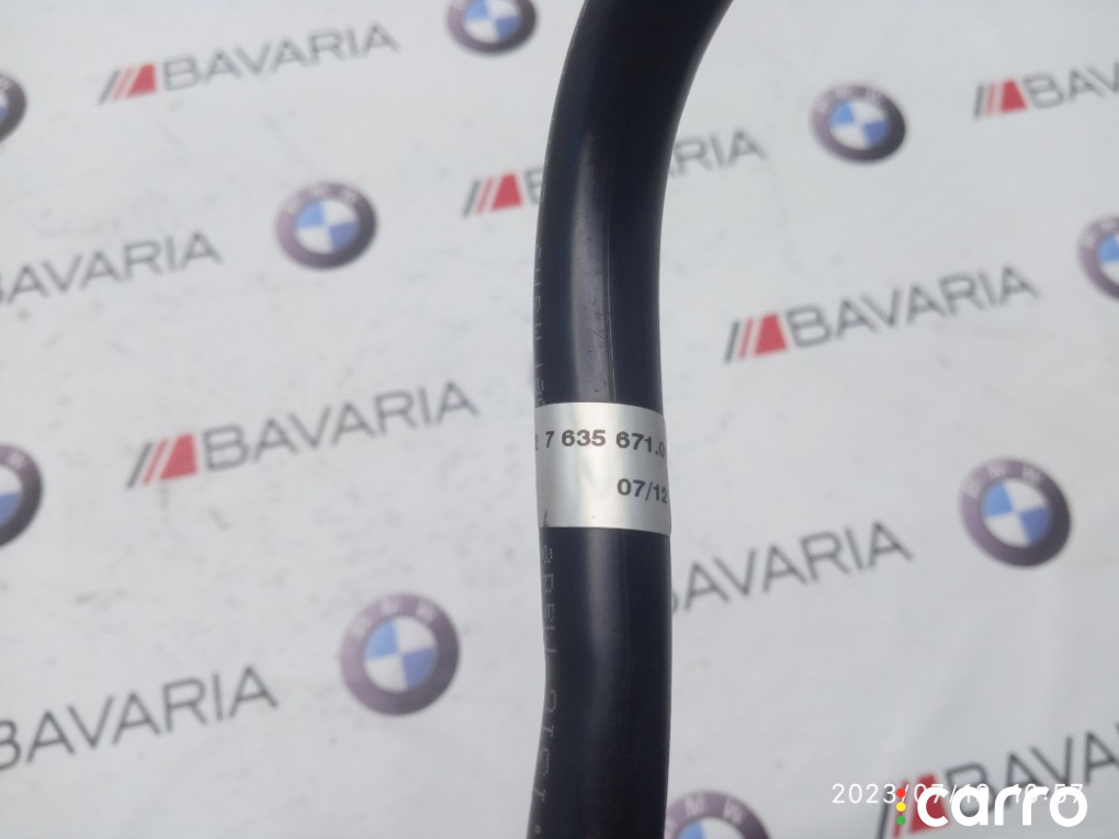 17227635671 Трубопровод масляного радиатора BMW 535i 2012г. - фото №3