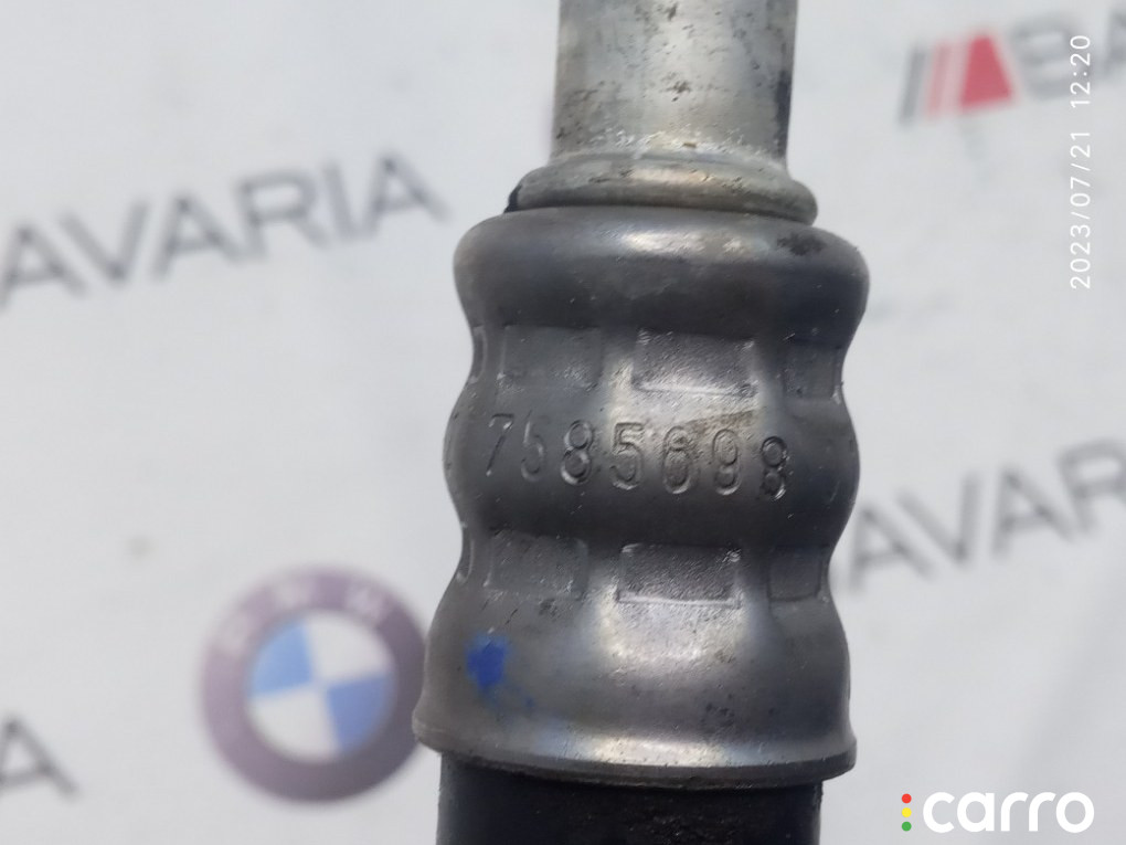 17227645065, 17227585698 Трубопровод масляного радиатора BMW 535i 2012г. - фото №3