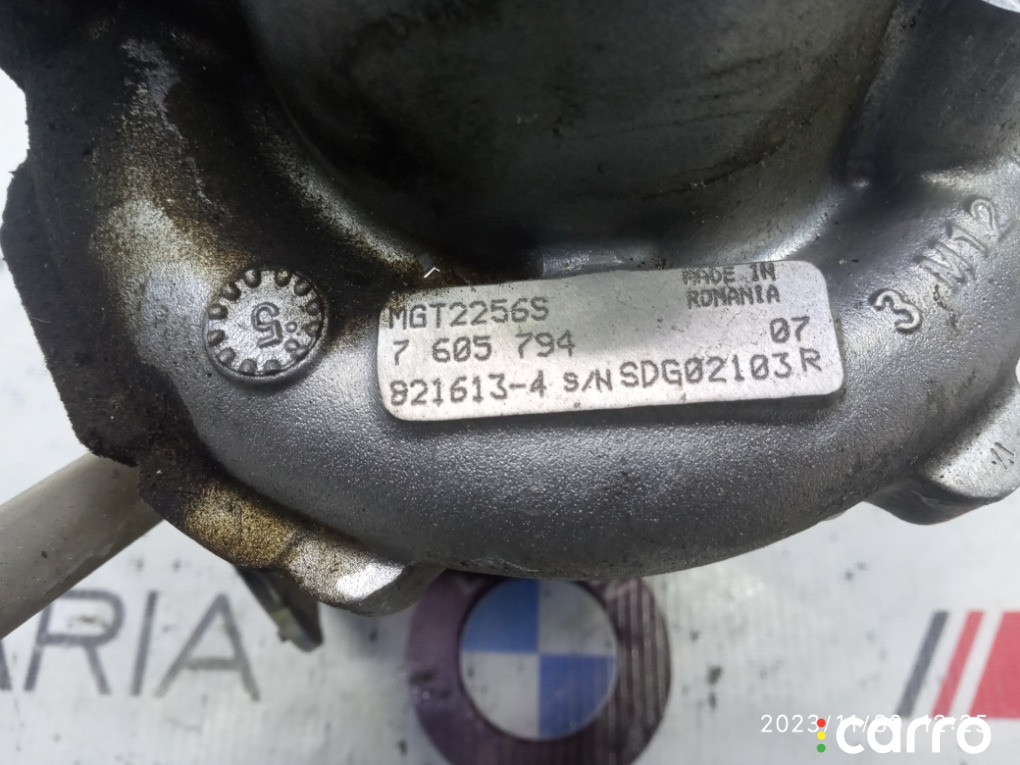 11657646093 Турбина BMW X6 2015г. - фото №6