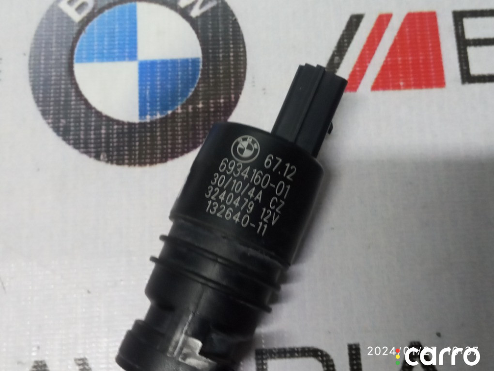 67126934160 Насос омывателя лобового стекла BMW 535i 2010г. - фото №2