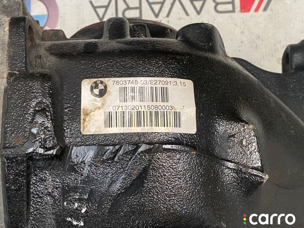 33107603748 Редуктор 3/15 BMW 328i 2013г. - фото №5