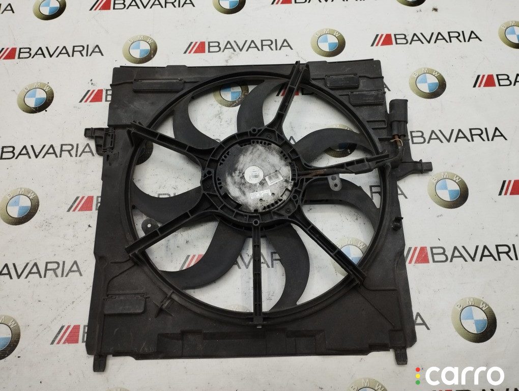 17428618240, 17427533558 Электровентилятор радиатора BMW X5 2006г. - фото №2