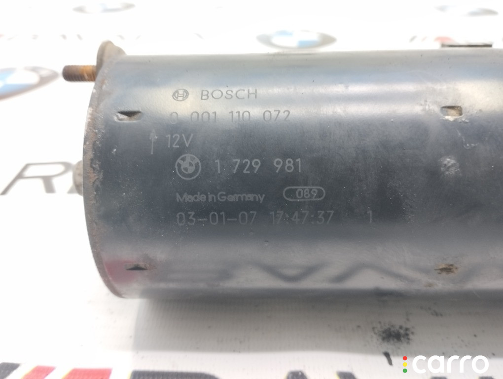 12417616500 Стартер BMW X5 2003г. - фото №6