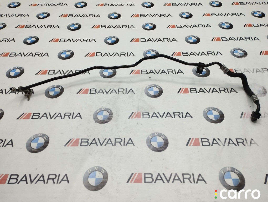 17227586438, 17227537350 Трубопровод масляного радиатора BMW X5 2006г. - фото №1