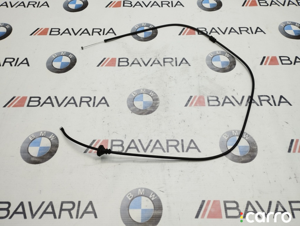 51237255801 Трос капота начальная часть BMW 535i 2012г. - фото №1