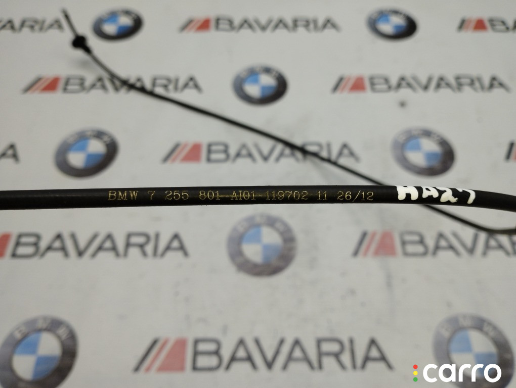 51237255801 Трос капота начальная часть BMW 535i 2012г. - фото №4