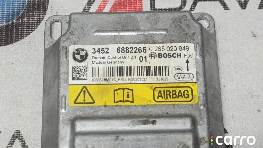 34529500006, 34526882266 Блок SRS BMW X5 2016г. - фото №3