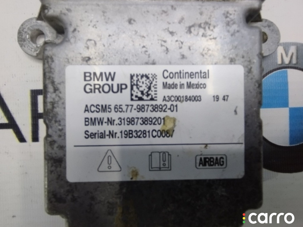 65779873892 Блок SRS BMW 330i 2019г. - фото №3