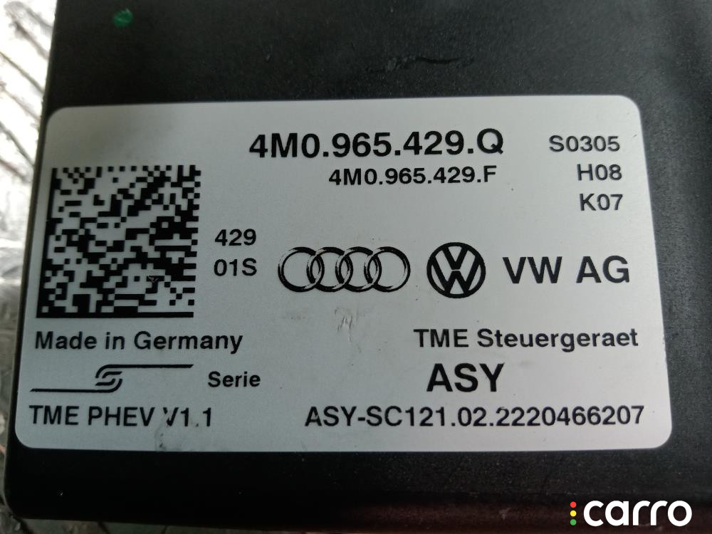 4M0965429 Блок комфорта Audi Q7 2020г. - фото №4