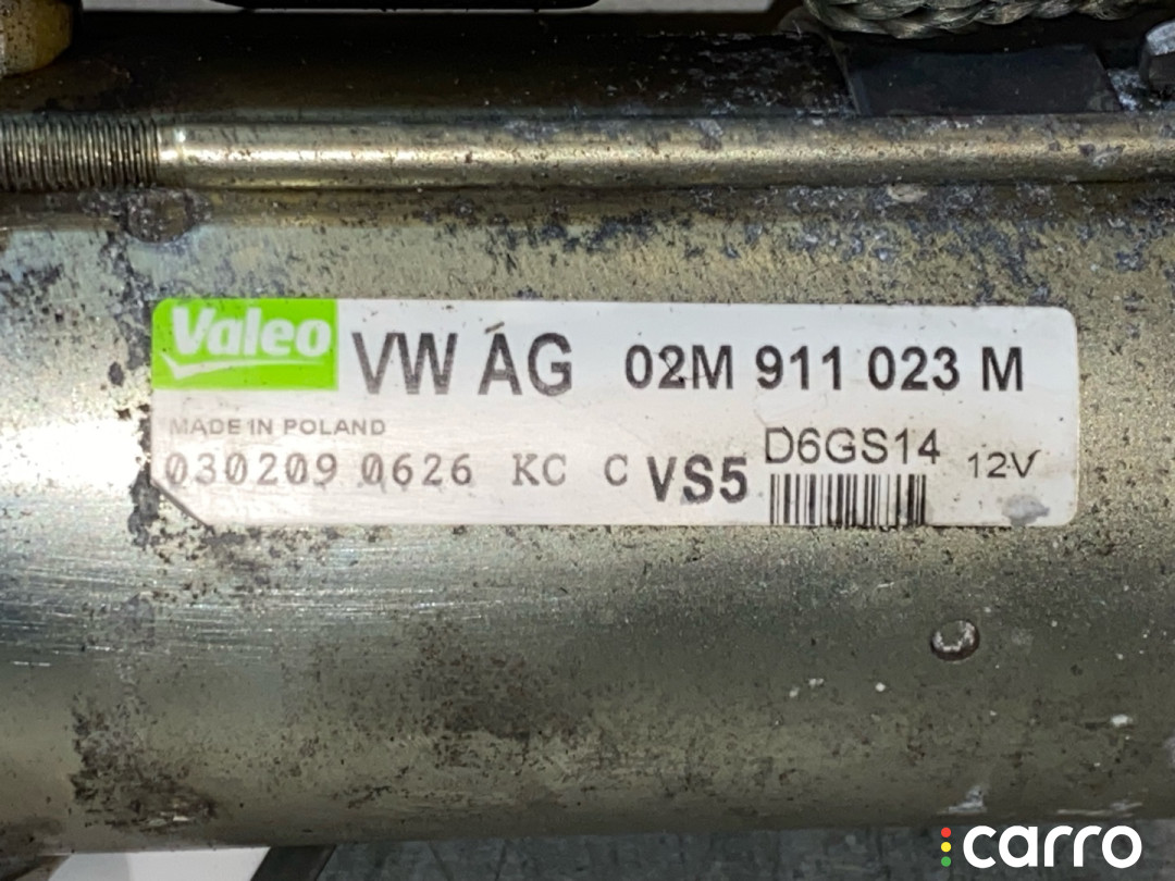 02M911023M Стартер Volkswagen Tiguan 2 2016г. - фото №6