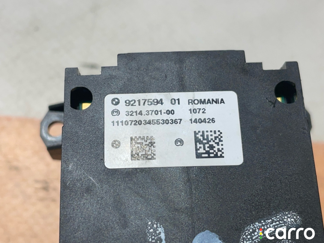 9217594 Кнопка ручного тормоза (ручника) BMW 5 F10 2011г. - фото №5