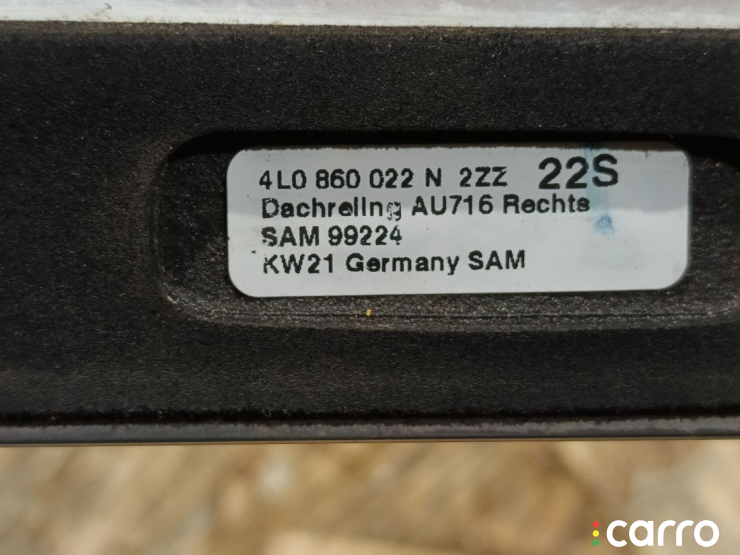4L0860021, 4L0860022 РЕЙЛИНГ Audi Q7 4L 2011г. - фото №16