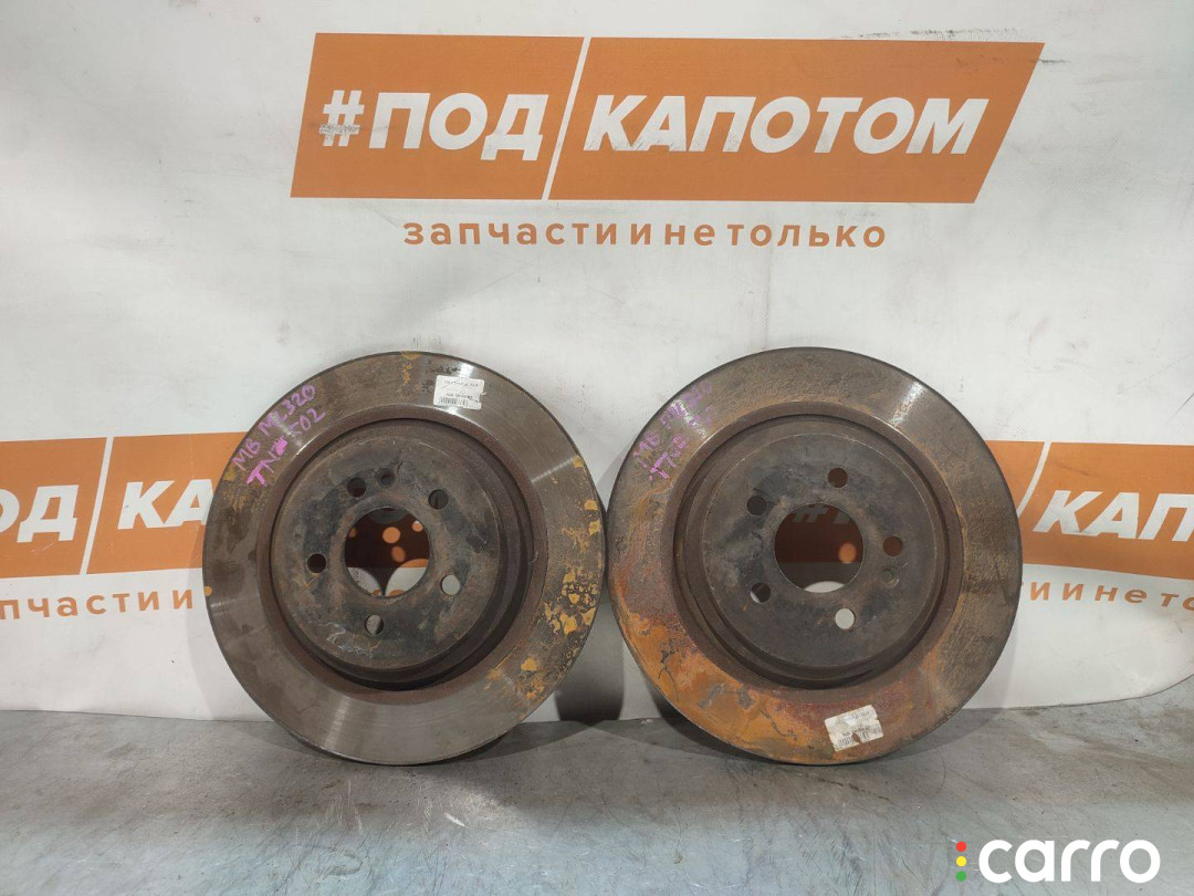 A1634230012, A1634230112, A1634230212 диски тормозные задние Mercedes-Benz M W163 2001г. - фото №1