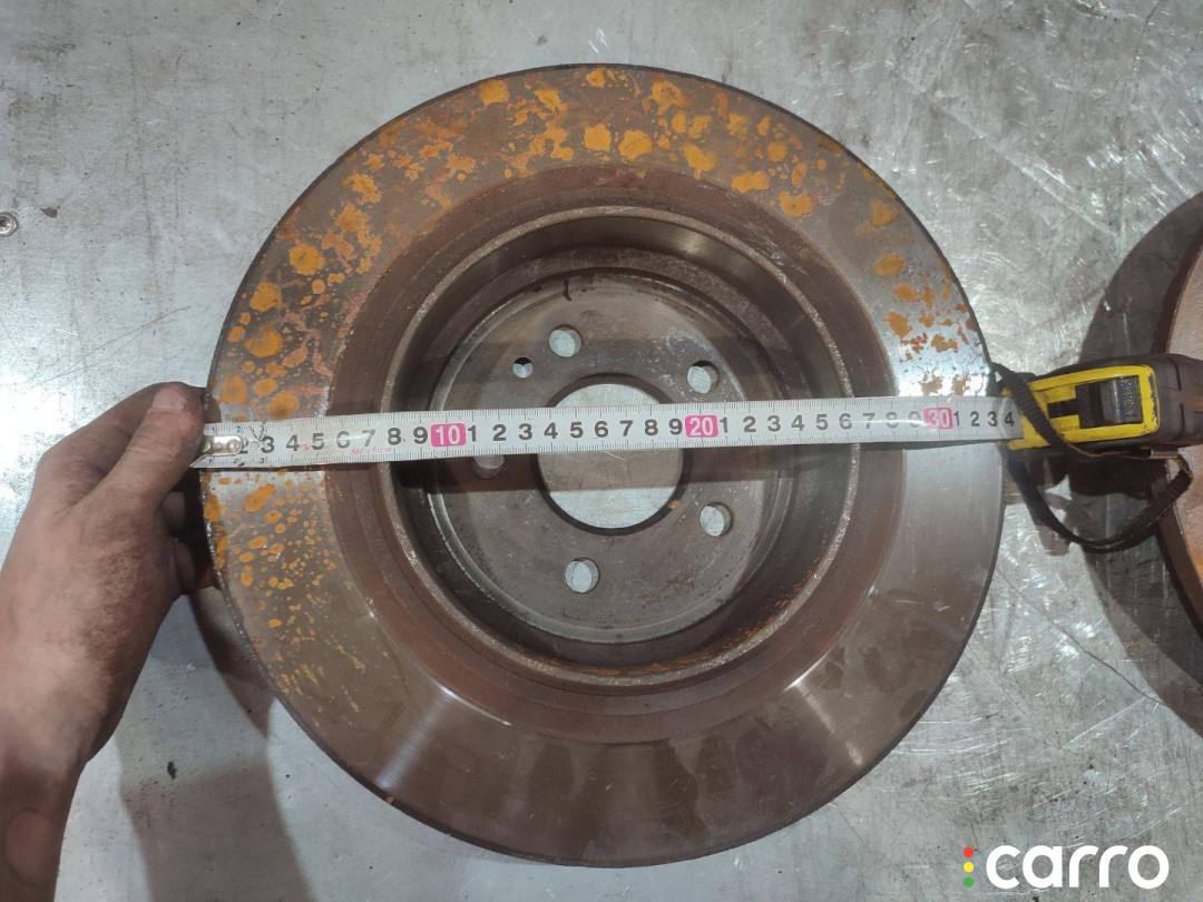 A1634230012, A1634230112, A1634230212 диски тормозные задние Mercedes-Benz M W163 2001г. - фото №8