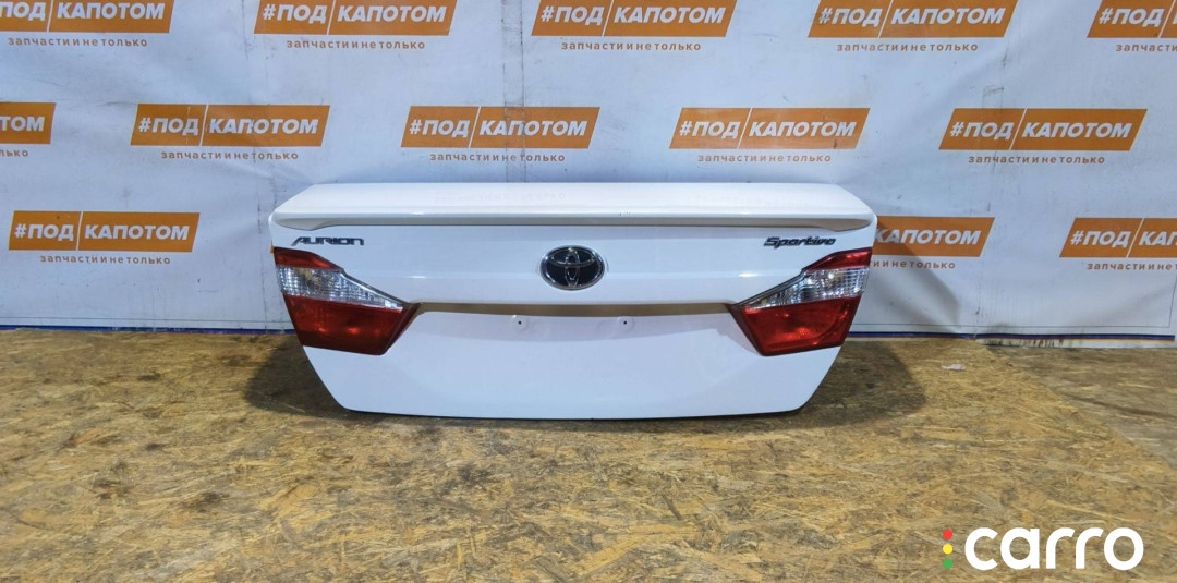 6440133560, 6440133580 КРЫШКА БАГАЖНИКА Toyota Camry XV50 2014г. - фото №1