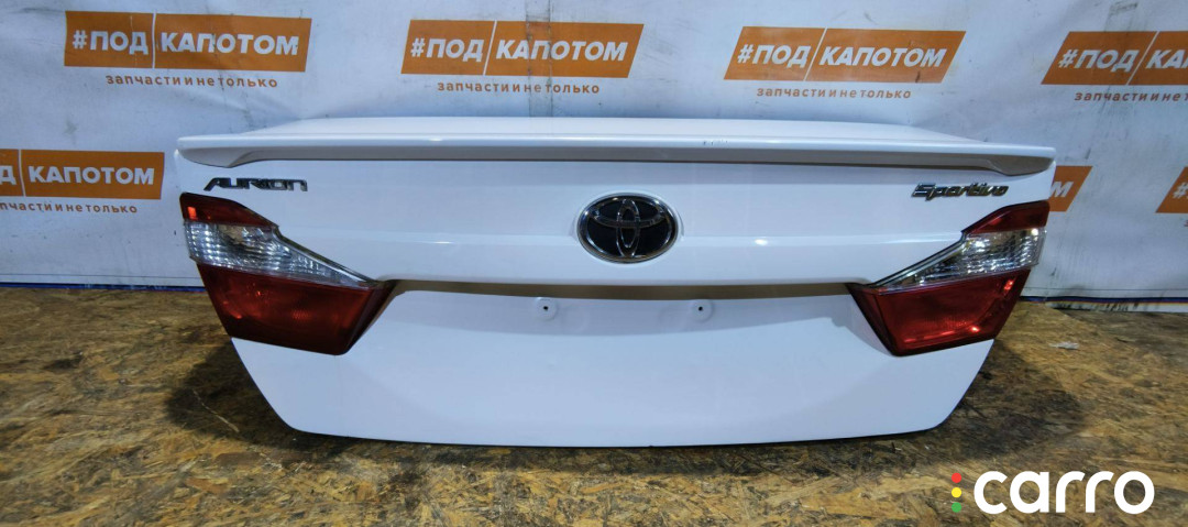 6440133560, 6440133580 КРЫШКА БАГАЖНИКА Toyota Camry XV50 2014г. - фото №12