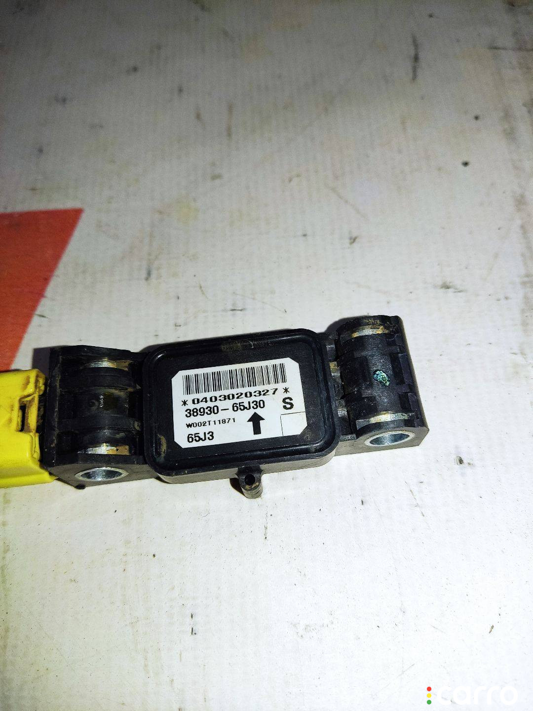 3893065J30 датчик удара Suzuki Grand Vitara 2 2010г. - фото №2