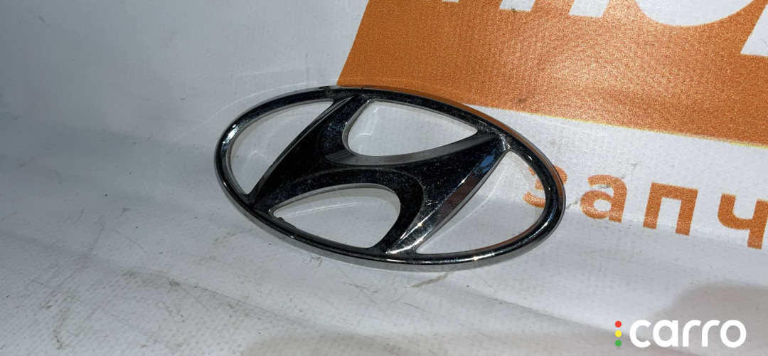 эмблема Hyundai Solaris - фото №1