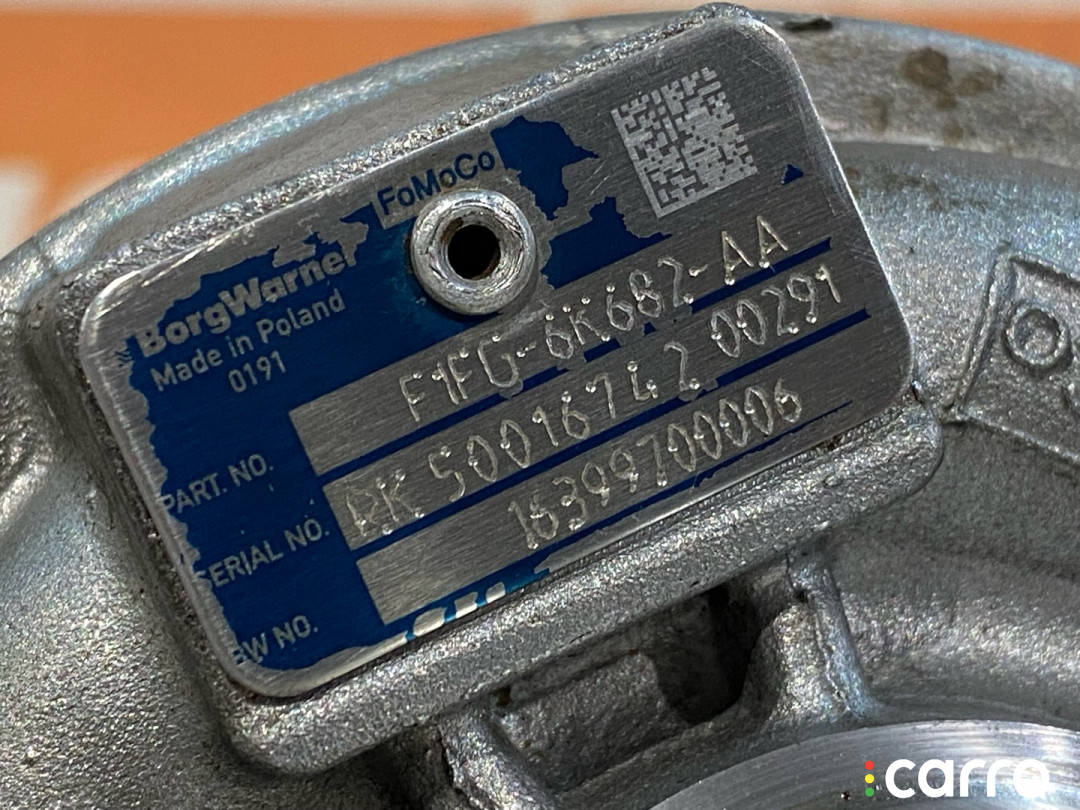 F1FG-6K682-AA Турбина Ford Kuga 2 2015г. - фото №7