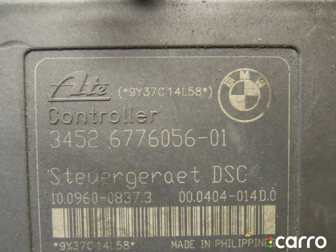 6776056 Блок ABS BMW 3 E90/E91/E92/E93 2005г. - фото №3