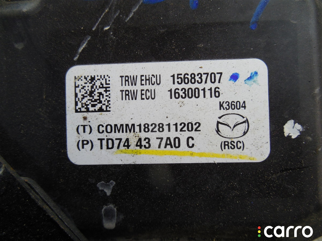 TD74437A0C Блок ABS Mazda CX9 2009г. - фото №3