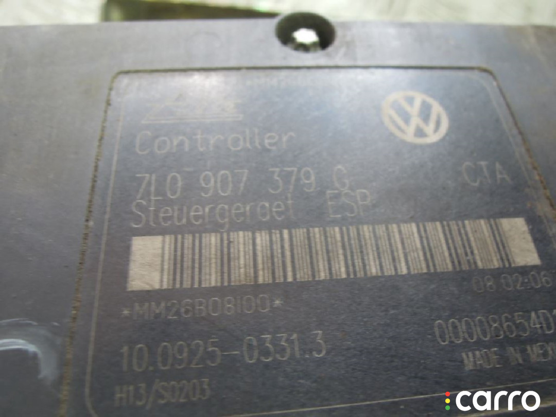 7L0907379 Блок ABS Volkswagen Touareg 2007г. - фото №4