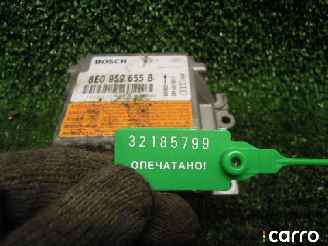 Блок AirBag AUDI A4 B6 2004г. - фото №4