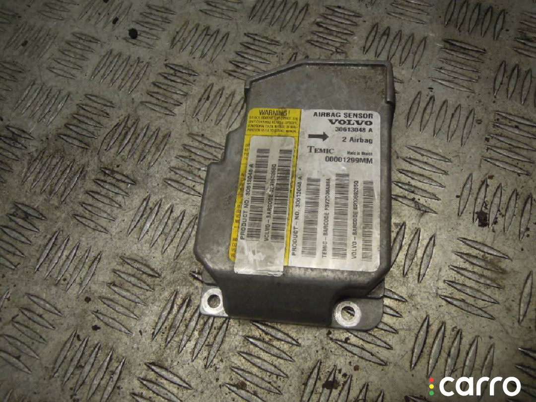 30613048 Блок AirBag Volvo S40 2003г. - фото №1