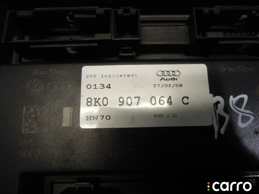 8K0907064 Блок комфорта AUDI A4 B8 2008г. - фото №2