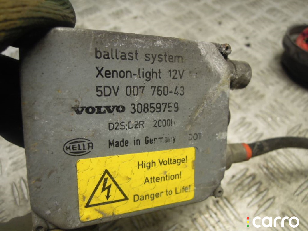 30859759 Блок розжига ксенона Volvo S40 2003г. - фото №3