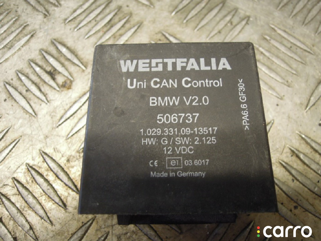 506737 Блок согласования фаркопа BMW X5 E70 2008г. - фото №1