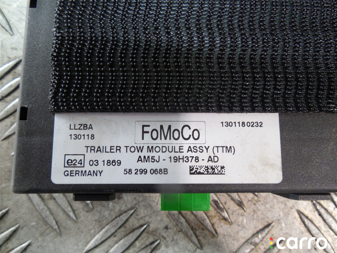 AM5J19H378 Блок согласования фаркопа Ford Focus 2013г. - фото №3