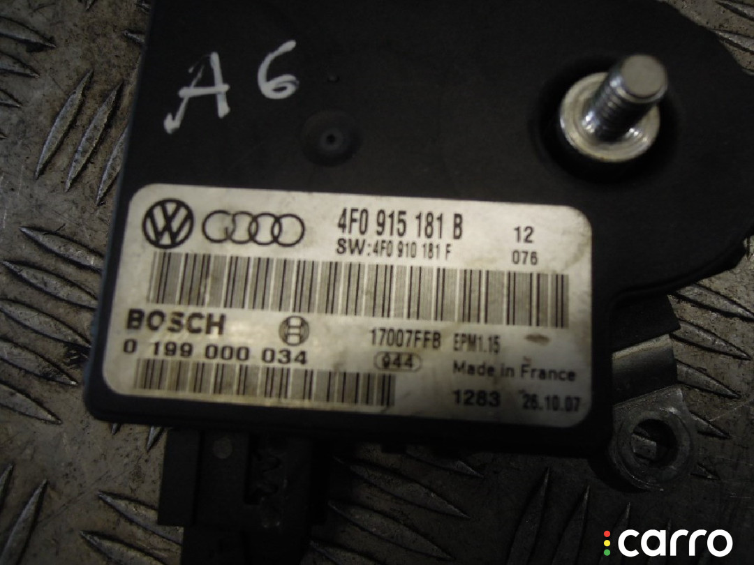 Блок управления аккумулятором (АКБ) AUDI A6 C6 2008г. - фото №3
