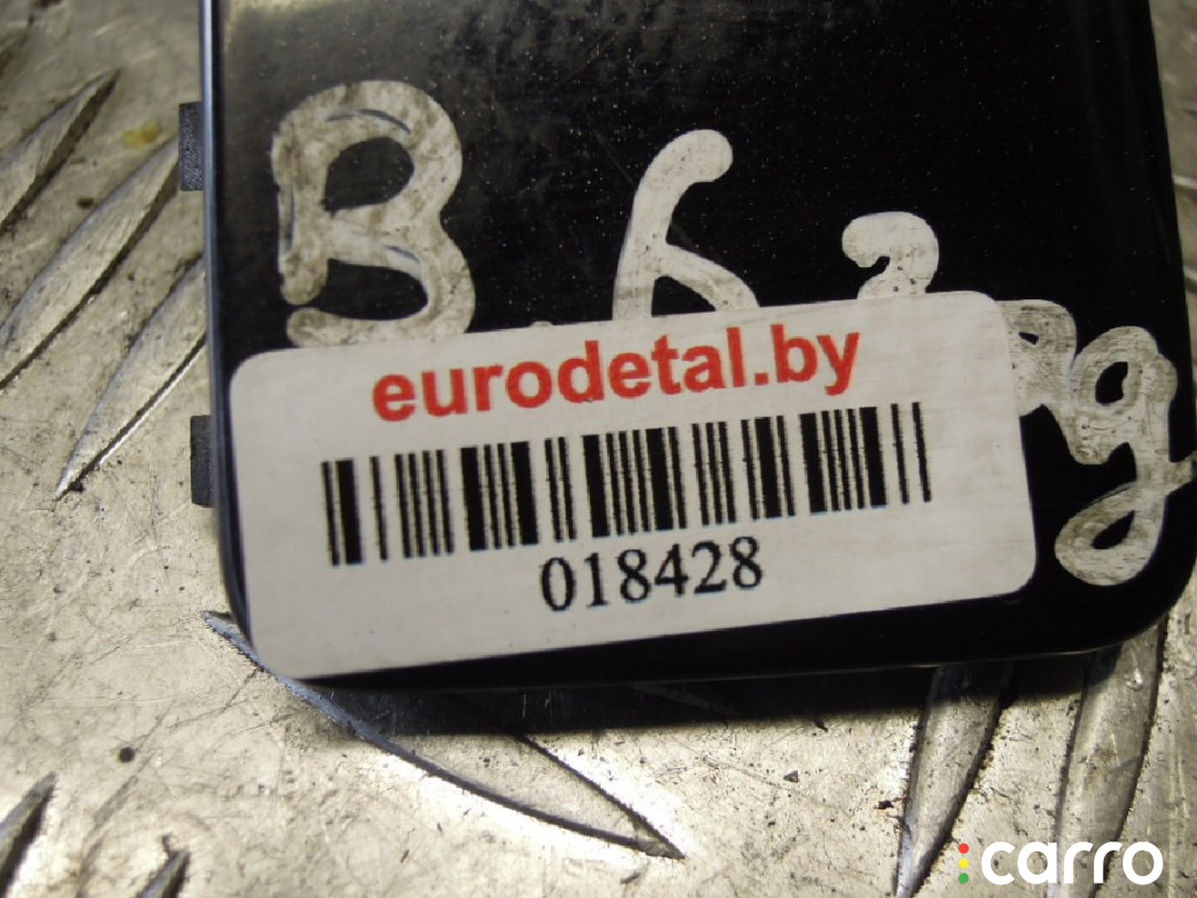 Заглушка (решетка) в бампер Volkswagen Passat B6 2007г. - фото №3