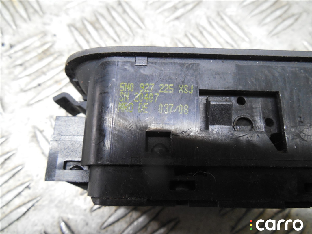 5N0927225 Кнопка ручного тормоза (ручника) Volkswagen Tiguan 2008г. - фото №2