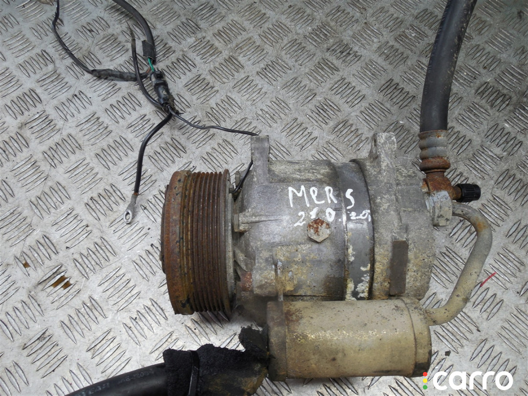 Компрессор кондиционера Mercedes E W210 1998г. - фото №2