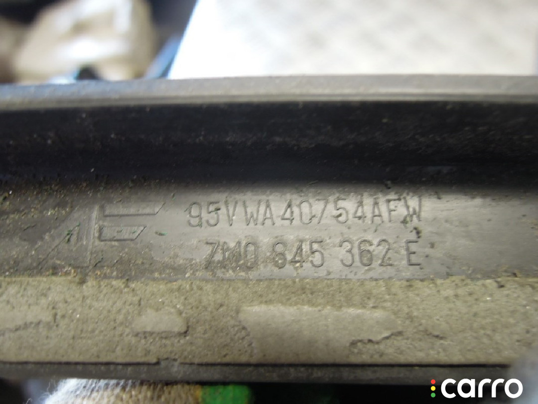 Молдинг стекла двери наружный Volkswagen Sharan 2009г. - фото №2