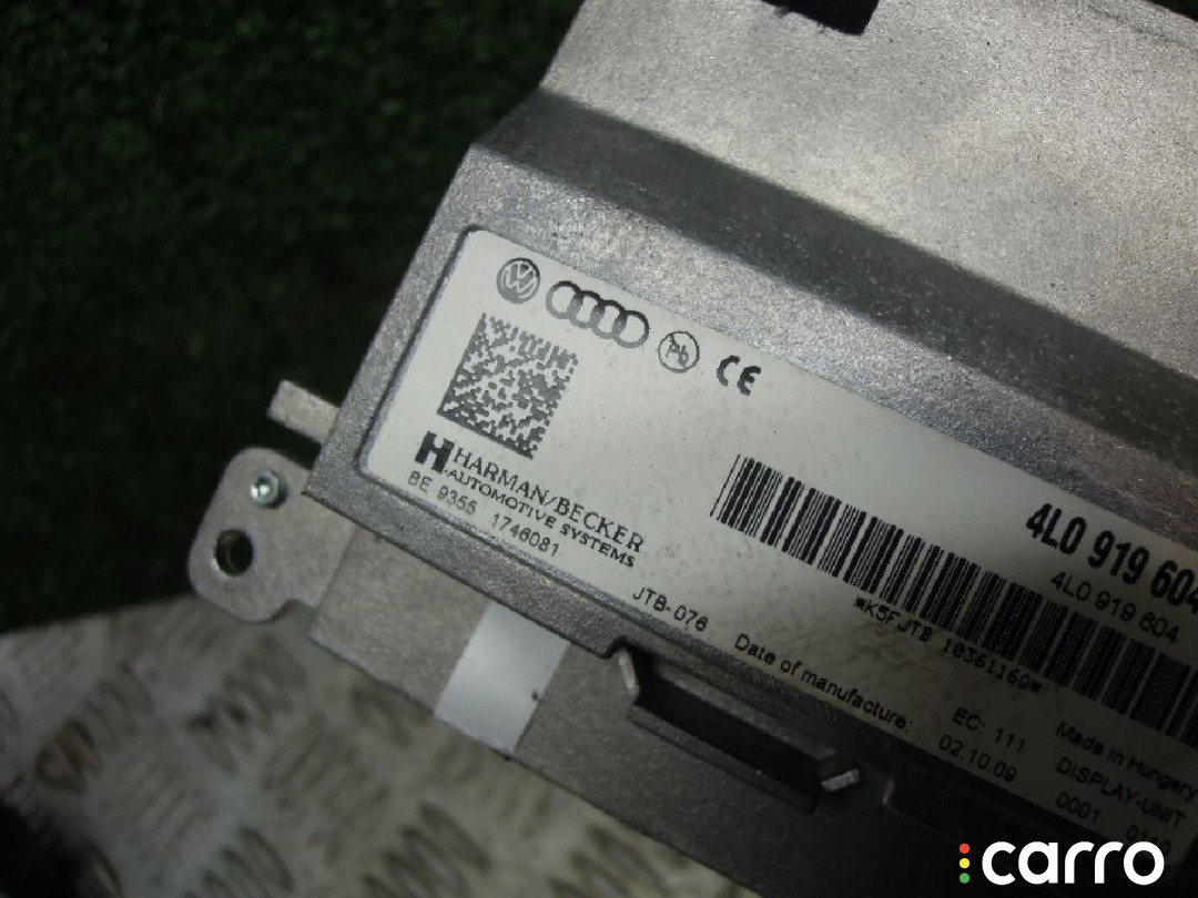 4L0919604 Монитор AUDI Q7 2010г. - фото №3