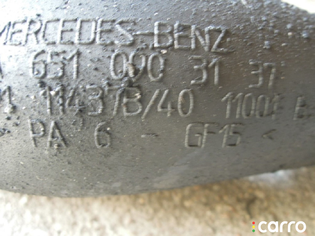 Патрубок интеркулера Mercedes E W212 2009г. - фото №4