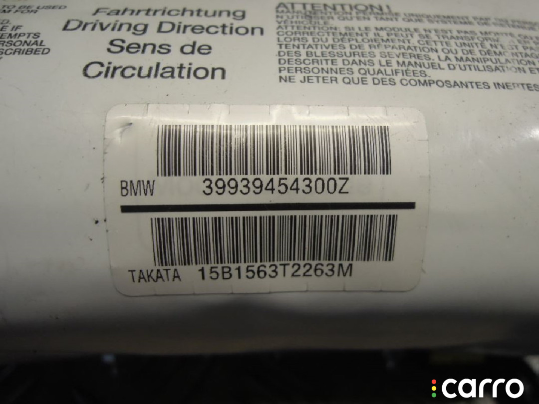 Подушка безопасности BMW 3 E46 2002г. - фото №5