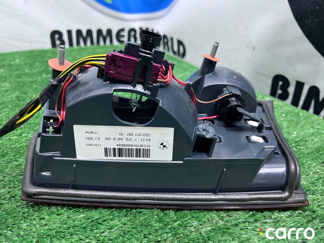 7370347, 63217370347 фонарь крышки багажника левый BMW 5 серия F10 F11 (Рестайлинг) 2013г. - фото №7