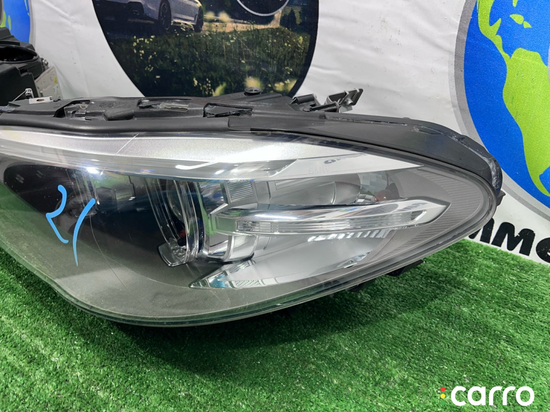 63117343909, 63117343910, 7343909, 7343910 фара передняя (комплект) BMW 5 серия F10 F11 (Рестайлинг) 2013г. - фото №6