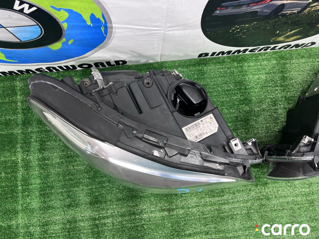 63117343909, 63117343910, 7343909, 7343910 фара передняя (комплект) BMW 5 серия F10 F11 (Рестайлинг) 2013г. - фото №10