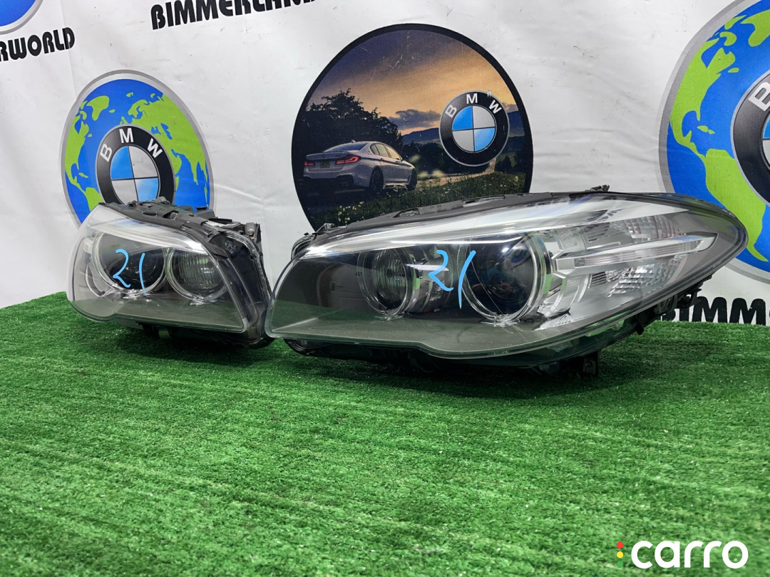 63117343909, 63117343910, 7343909, 7343910 фара передняя (комплект) BMW 5 серия F10 F11 (Рестайлинг) 2013г. - фото №15