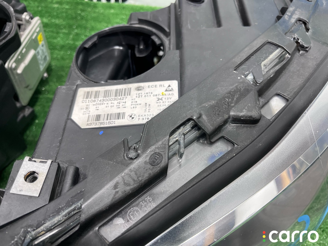 63117343909, 63117343910, 7343909, 7343910 фара передняя (комплект) BMW 5 серия F10 F11 (Рестайлинг) 2013г. - фото №43