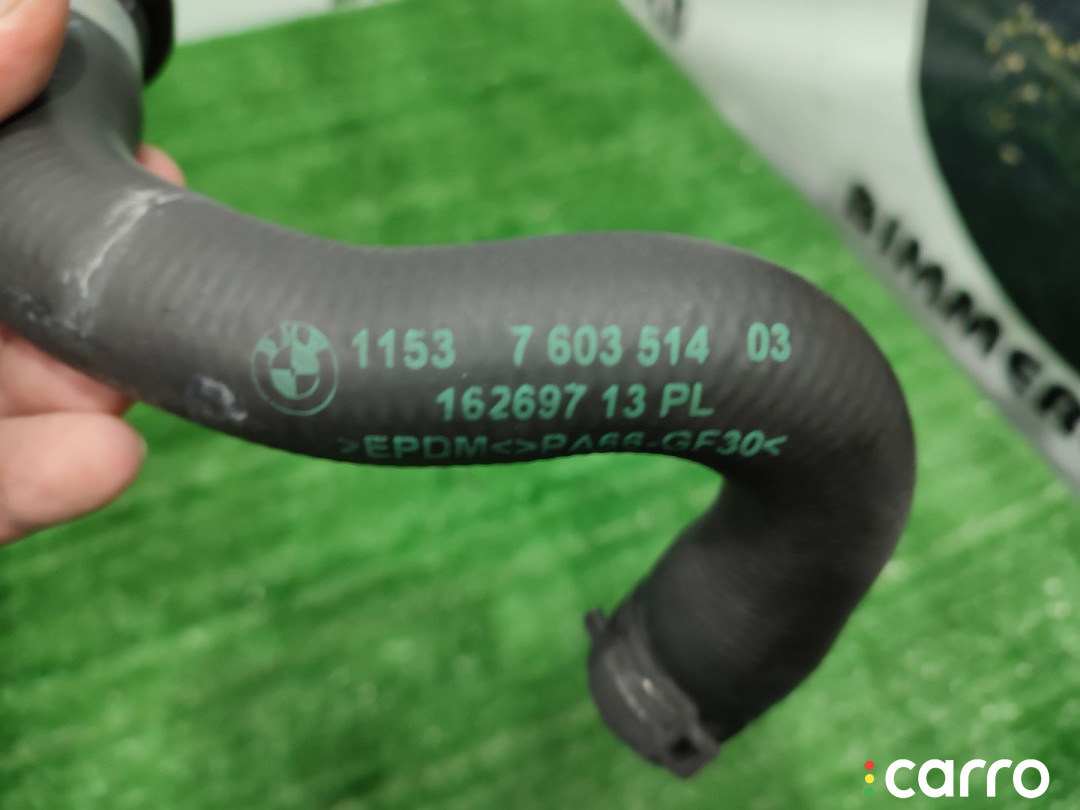 11537603514, 7603514 Шланг системы охлаждения BMW 5 серия F10 F11 (Рестайлинг) 2013г. - фото №10
