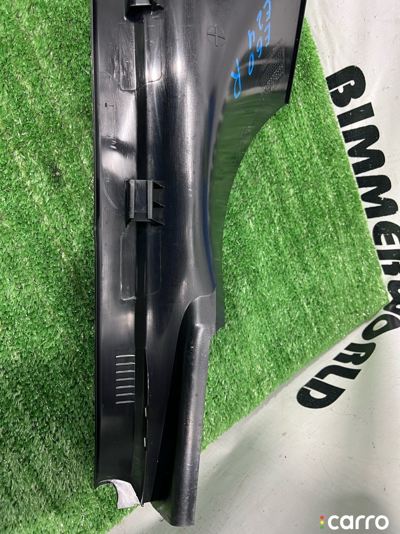 51477025010, 7025010 Накладка на порог внутренняя задняя правая BMW 5 E60/E61 2005г. - фото №8