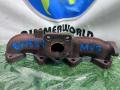 7790219, 7787633, 11627787633, 11627790219 коллектор выпускной BMW 5 E60/E61 2005г. - фото №6